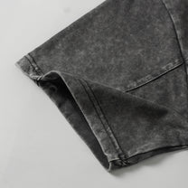 EXTREME CAUSE | Studded-Collar Curved-Seam T-Shirt - product detail