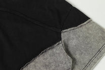 EXTREME CAUSE | Asymmetric Raw-Edge Panel T-Shirt - product detail