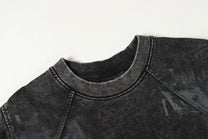EXTREME CAUSE | Asymmetric Panel-Seam Washed T-Shirt - product detail