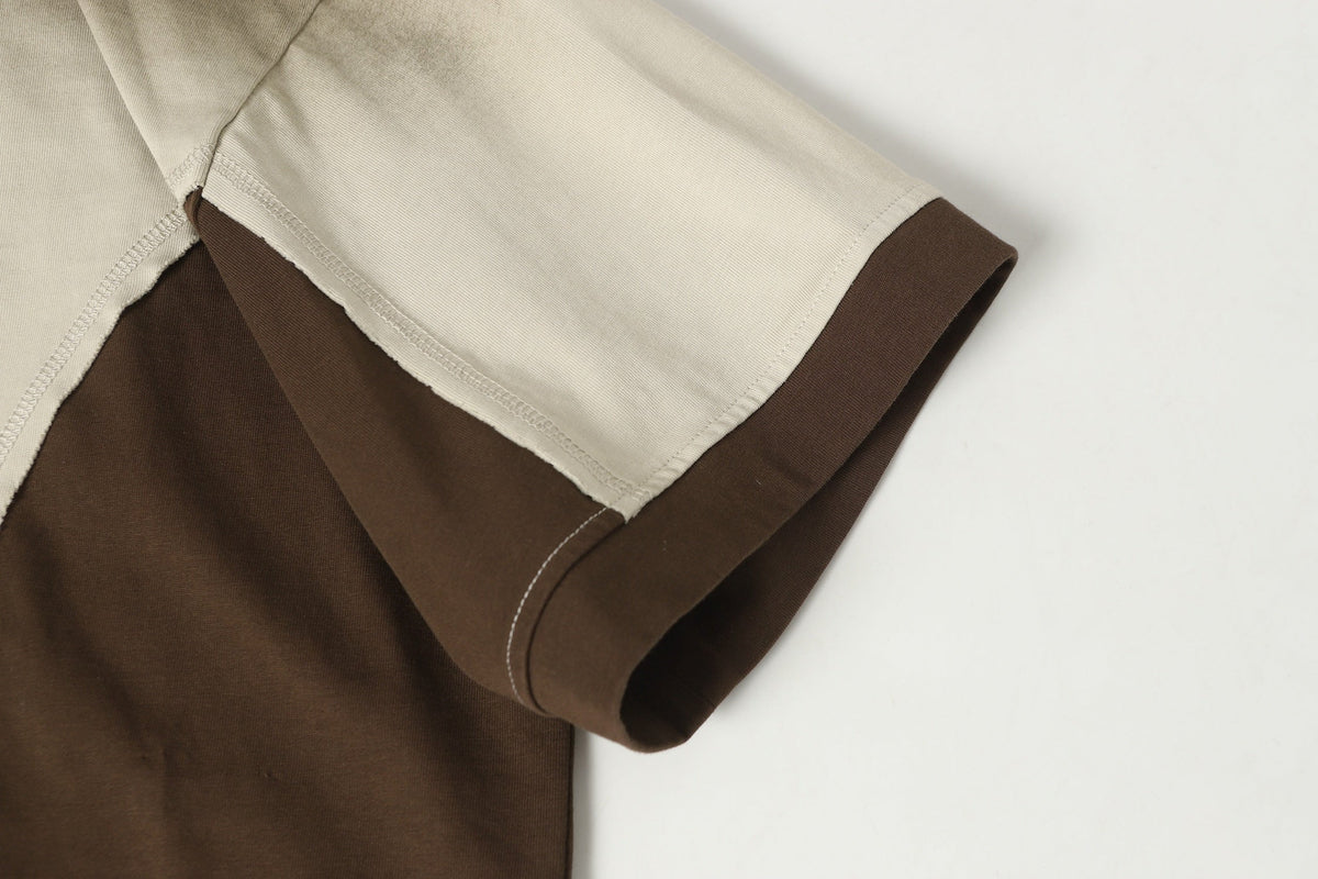 EXTREME CAUSE | Layered Cutaway Polo Shirt - product detail