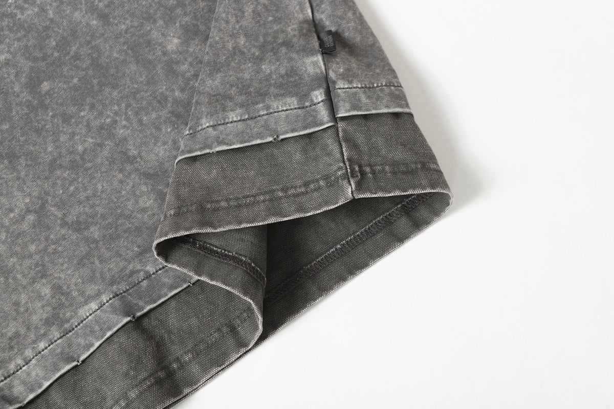 EXTREME CAUSE | Raw-Edge Pocket Raglan T-Shirt - product detail