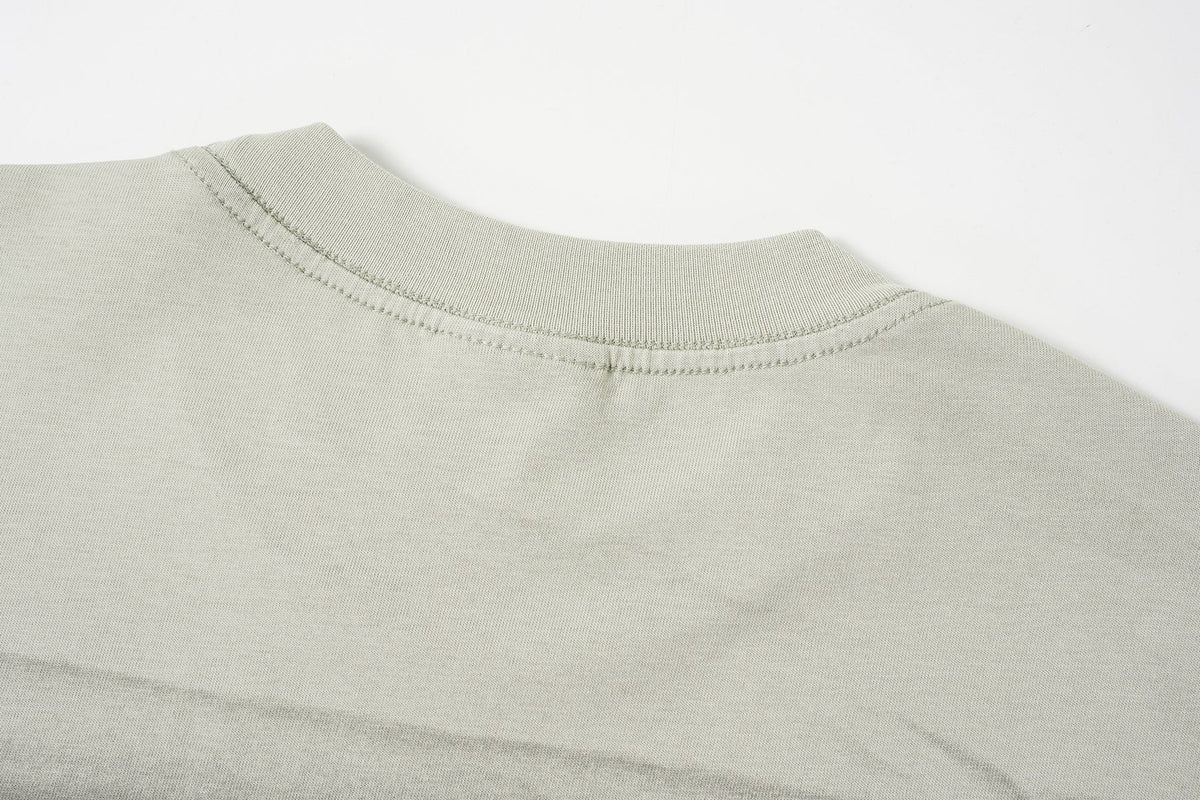 EXTREME CAUSE | Decorative-Stitch Stripe Washed T-Shirt - product detail