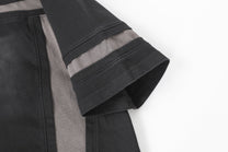 EXTREME CAUSE | Curved Contrast-Panel T-Shirt - product detail