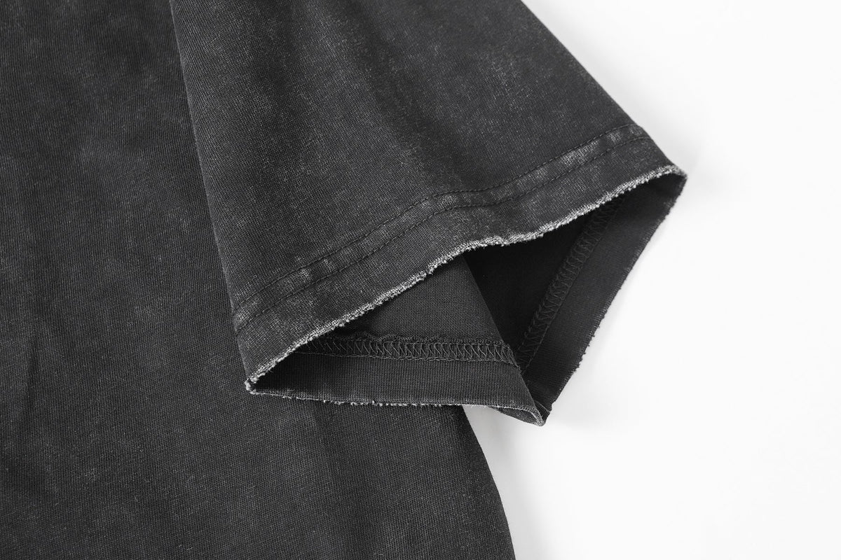 EXTREME CAUSE | Raw-Edge Cross-Appliqué T-Shirt - product detail