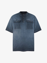 EXTREME CAUSE | Double-Pocket Henley T-Shirt