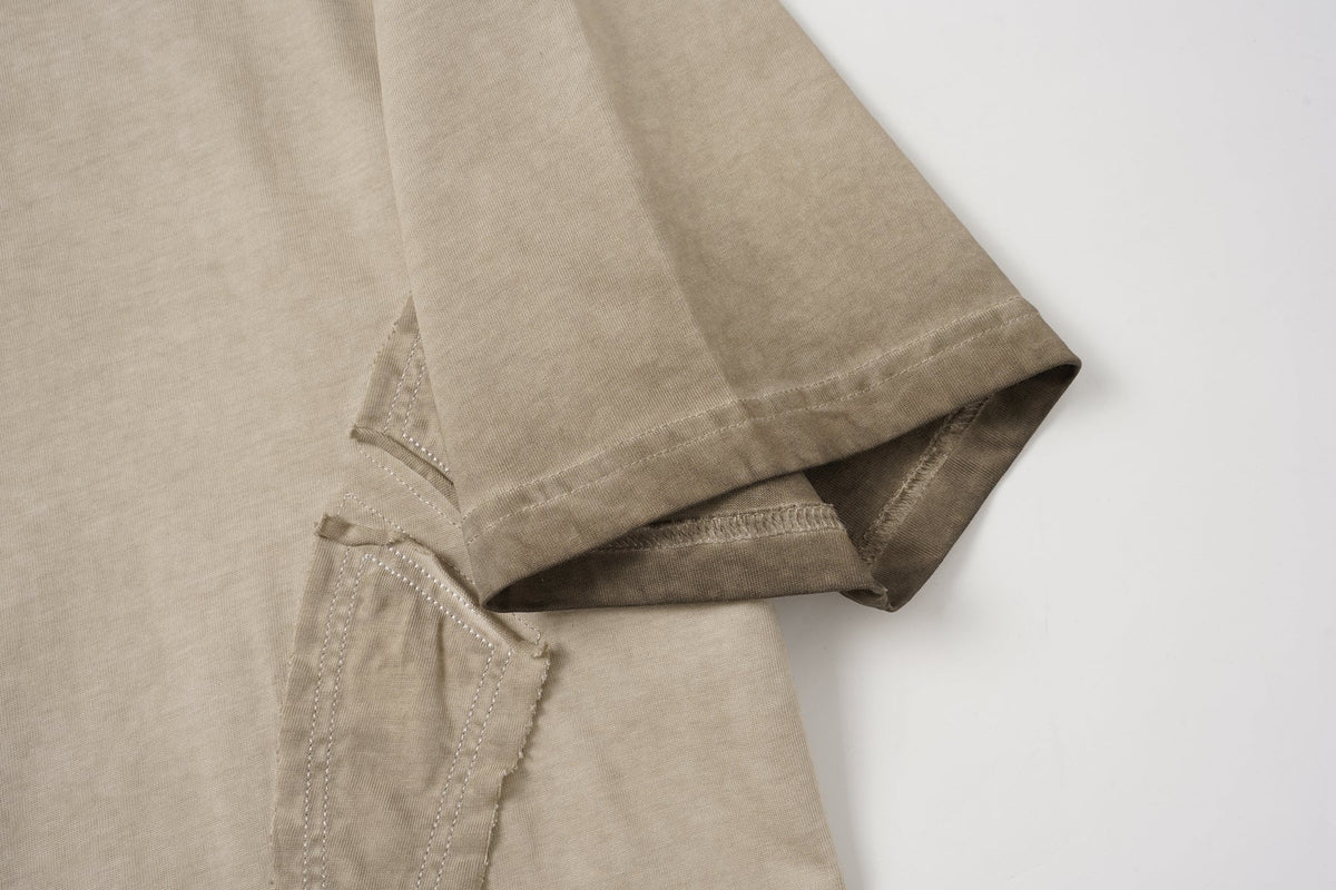EXTREME CAUSE | Raw-Edge Utility-Panel T-Shirt - product detail