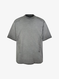 EXTREME CAUSE | Raw-Edge Utility-Panel T-Shirt