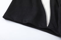 EVOLVEMENT | Contrast Flame-Panel T-Shirt - product detail