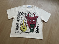GLFS | Graffiti Devil Graphic Oversized T-Shirt - product detail