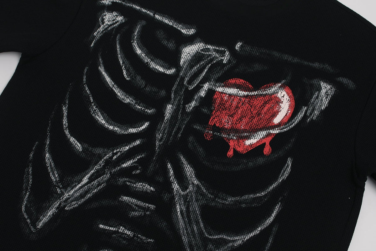 GLFS | Rib Cage Heart Graphic T-Shirt - product detail