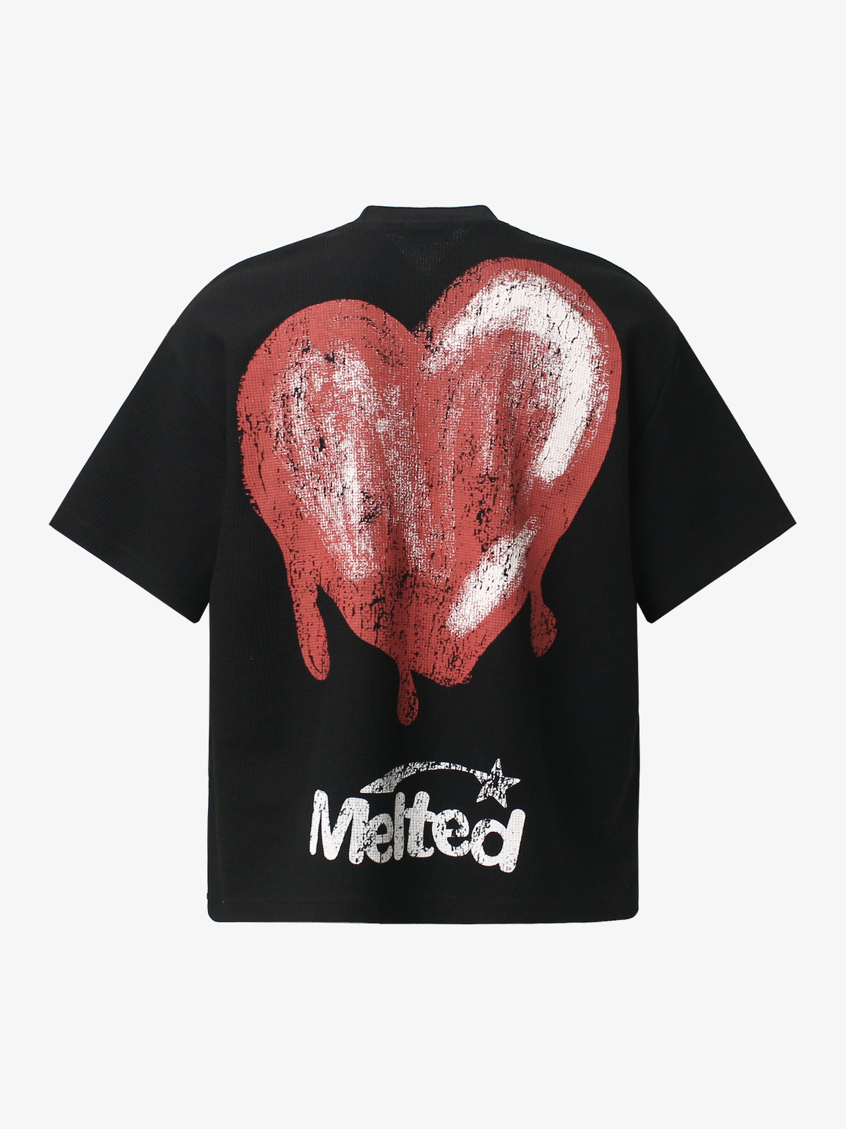 GLFS | Rib Cage Heart Graphic T-Shirt in Black - back view