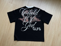 GLFS | Studded Collar Cross Graphic T-Shirt - product detail