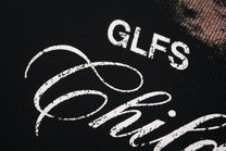 GLFS | Studded Collar Cross Graphic T-Shirt - product detail
