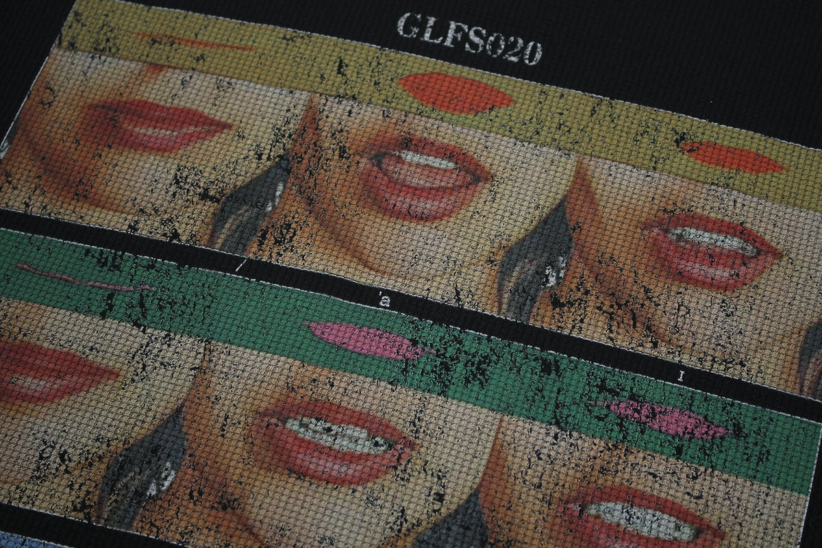 GLFS | Pop Art Lips Collage T-Shirt - product detail