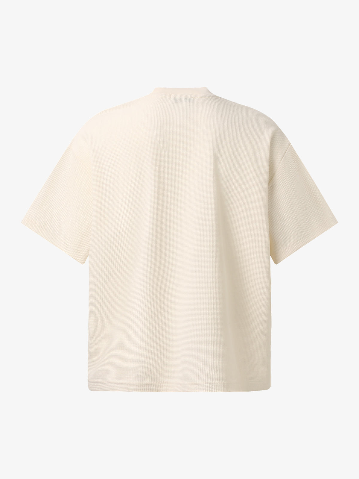 GLFS | Pop Art Lips Collage T-Shirt in Beige - back view