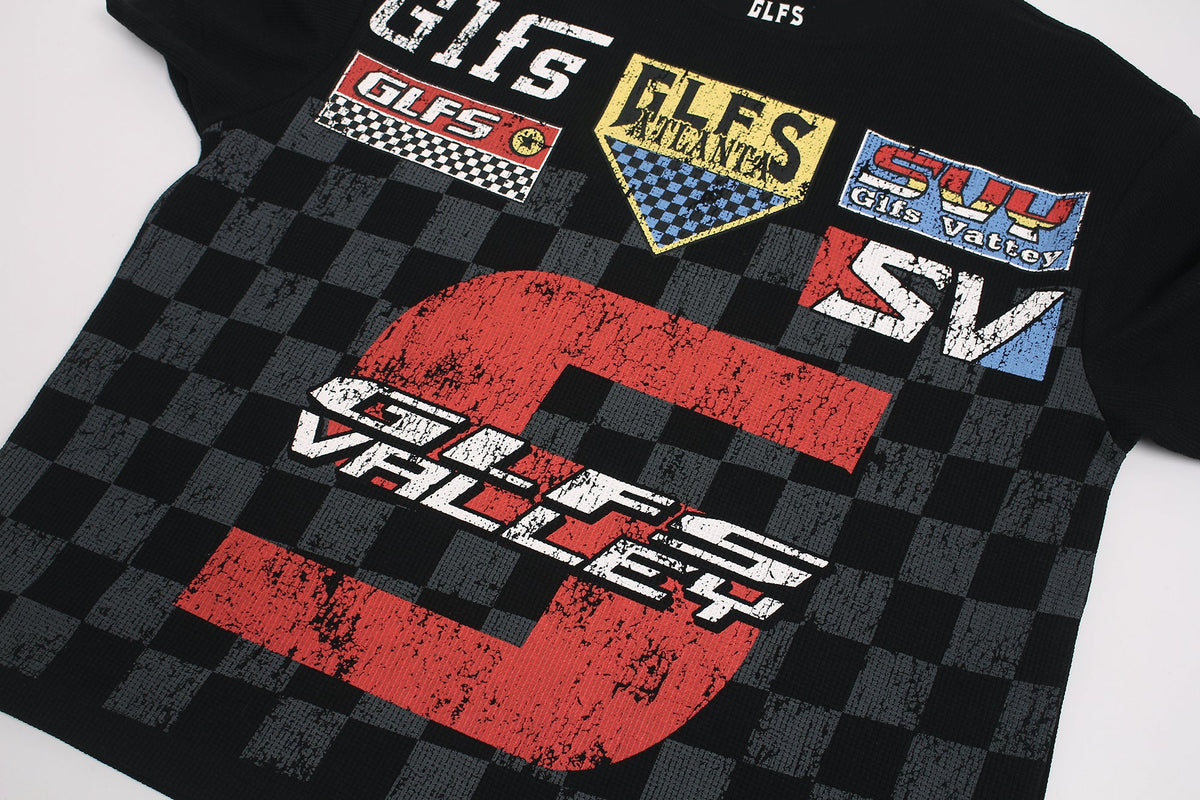 GLFS | Checkered Racing Graphic T-Shirt - product detail