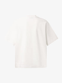 GLFS | Checkered Racing Graphic T-Shirt in White - back view