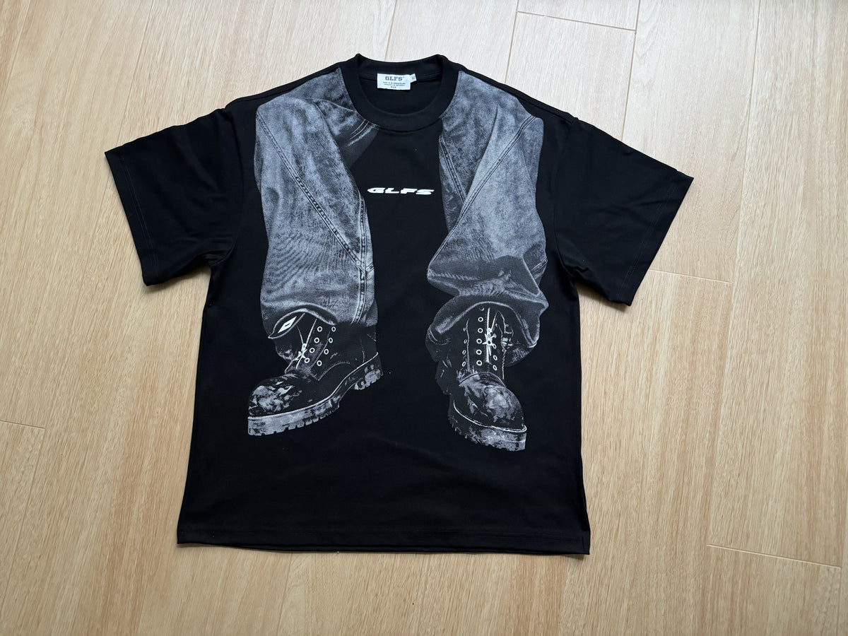 GLFS | Trompe L'Oeil Outfit Graphic T-Shirt - product detail