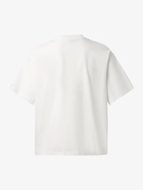 GLFS | Trompe L'Oeil Outfit Graphic T-Shirt in White - back view