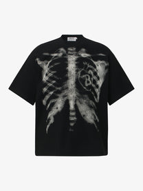 GLFS | X-Ray Skeleton Graphic T-Shirt in Black - front view