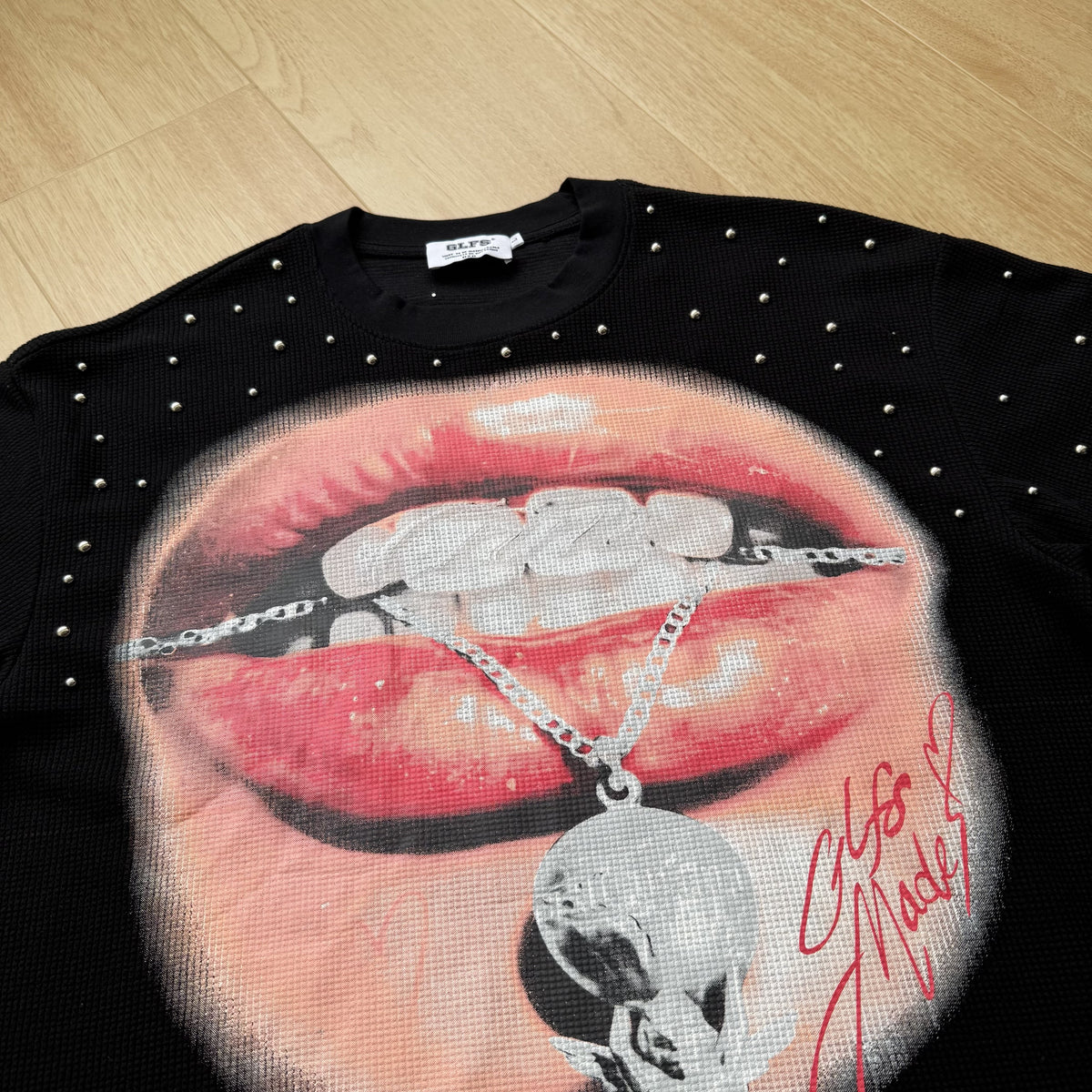 GLFS | Studded Grillz Graphic Relaxed-Fit T-Shirt - product detail