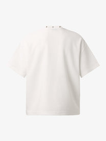 GLFS | Studded Cross Graphic Relaxed-Fit T-Shirt in White - back view