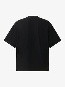 GLFS | Nail-Pierced Rib Cage Raglan T-Shirt in Black - back view