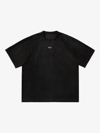 HANLU | Tonal-Panel Raglan T-Shirt