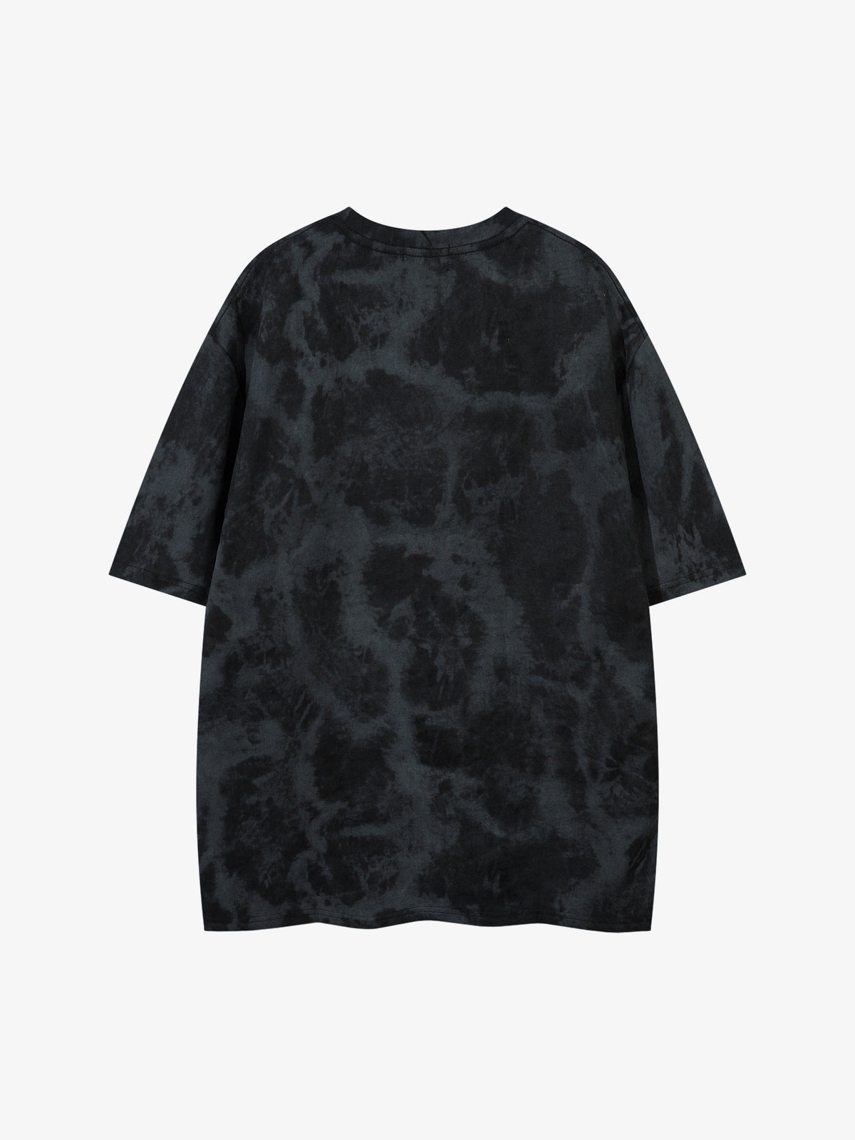 JKPTWSO | Embroidered Tribal Thorn T-Shirt in Black - back view