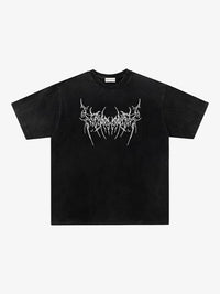 JKPTWSO | Barbed Thorn Crest Washed T-Shirt