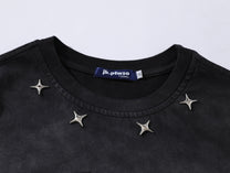 JKPTWSO | Star-Studded Distressed T-Shirt - product detail