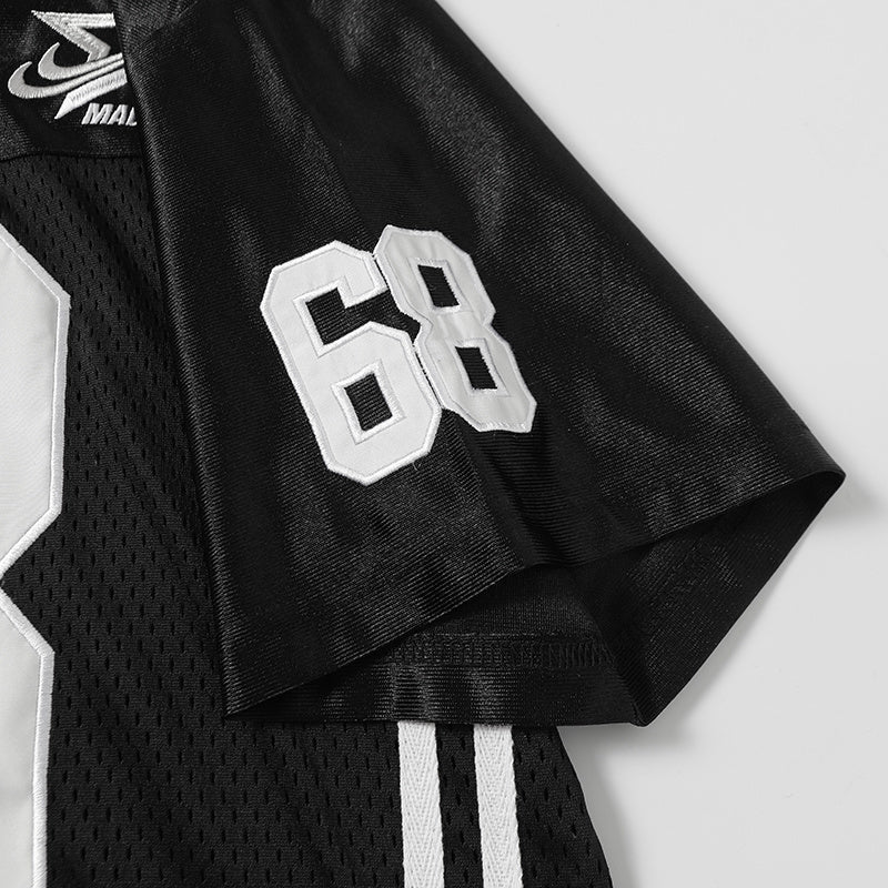 MADEGPSR | Appliqué 68 Mesh V-Neck Jersey - product detail