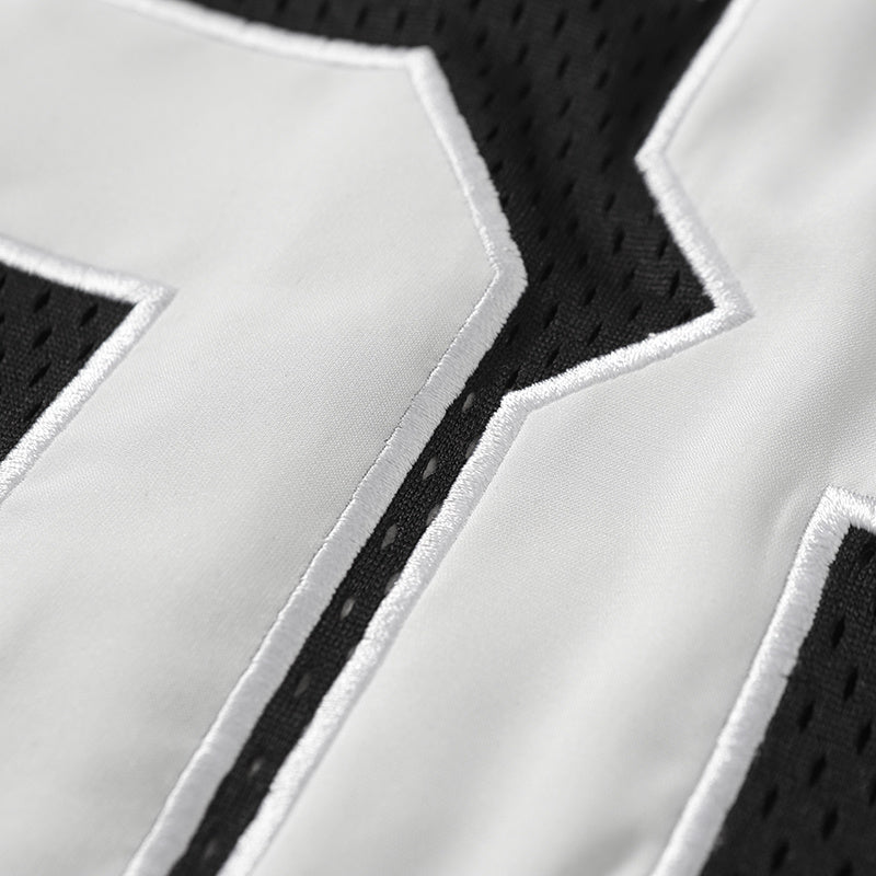 MADEGPSR | Appliqué 68 Mesh V-Neck Jersey - product detail
