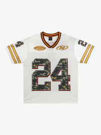 MADEGPSR | Camo 24 Mesh V-Neck Jersey