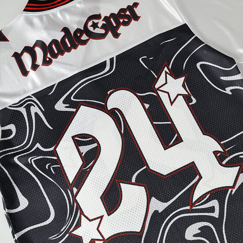 MADEGPSR | Star 24 Contrast-Panel Jersey - product detail