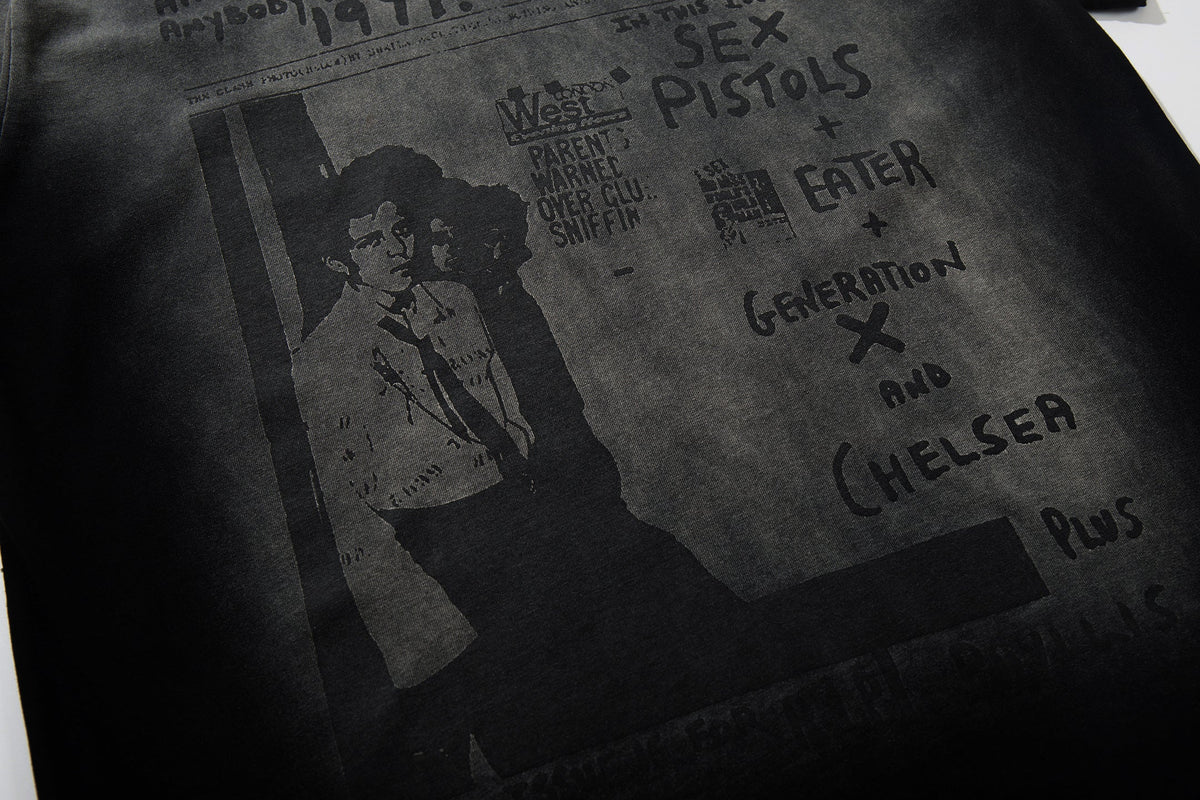 MCCNN | Faded Punk Poster T-Shirt - product detail