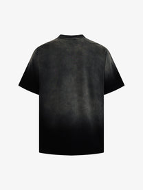MCCNN | Faded Punk Poster T-Shirt in Black - back view