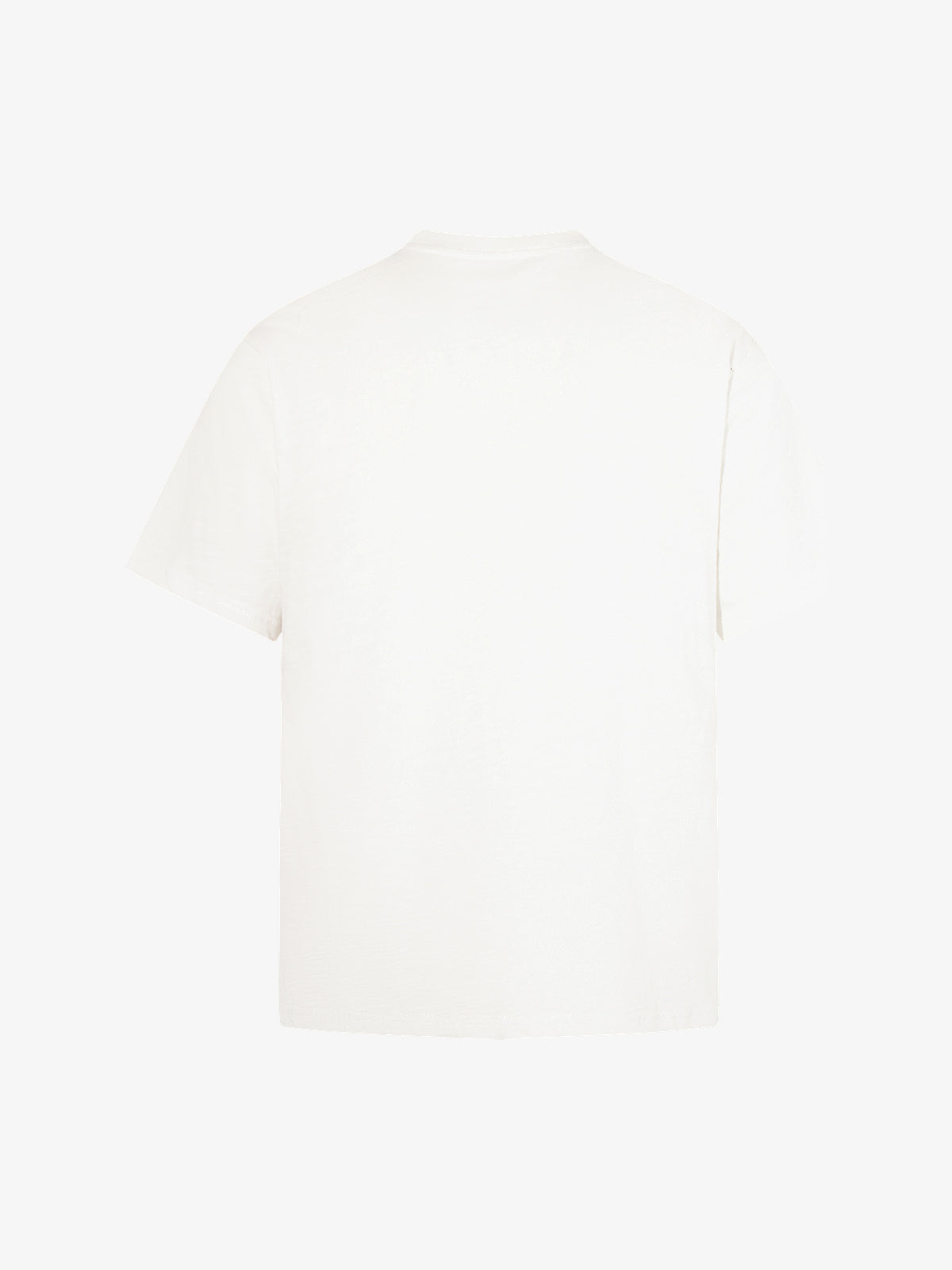 MCCNN | Hand-Drawn Figure T-Shirt in White - back view