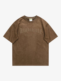 MRSCAREORCW | Unshakable Skeleton T-Shirt in Brown - back view