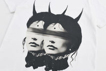ONE SE7EN | Mirrored Twin Portrait T-Shirt - product detail