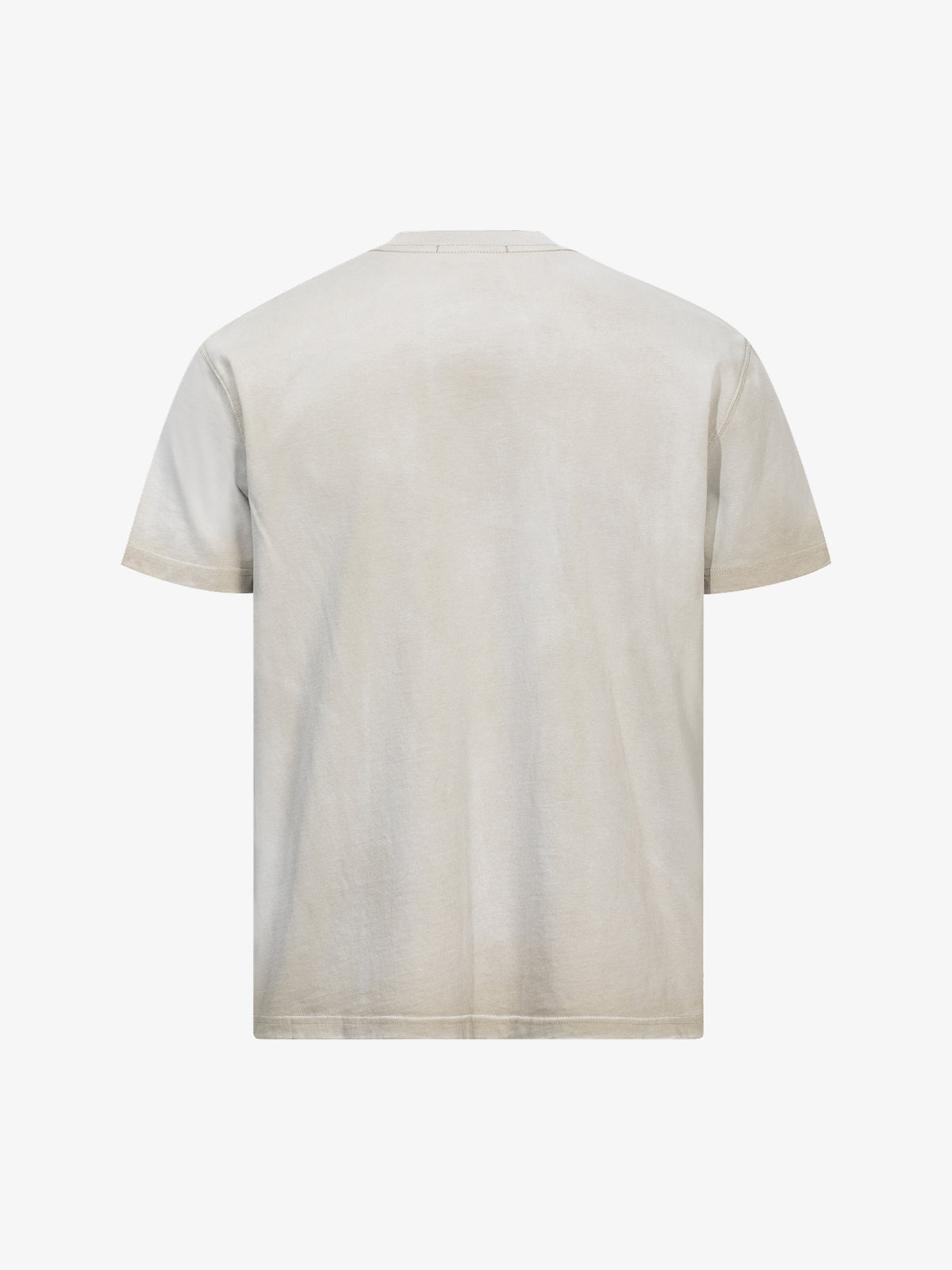 RHSHANNA | Fallen-Angel Collage T-Shirt in Beige - back view