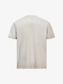 RHSHANNA | Fallen-Angel Collage T-Shirt in Beige - back view
