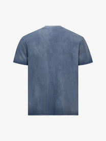 RHSHANNA | Fallen-Angel Collage T-Shirt in Navy - back view