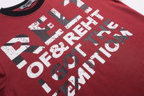 REFUSION | Distressed Statement Ringer T-Shirt - product detail
