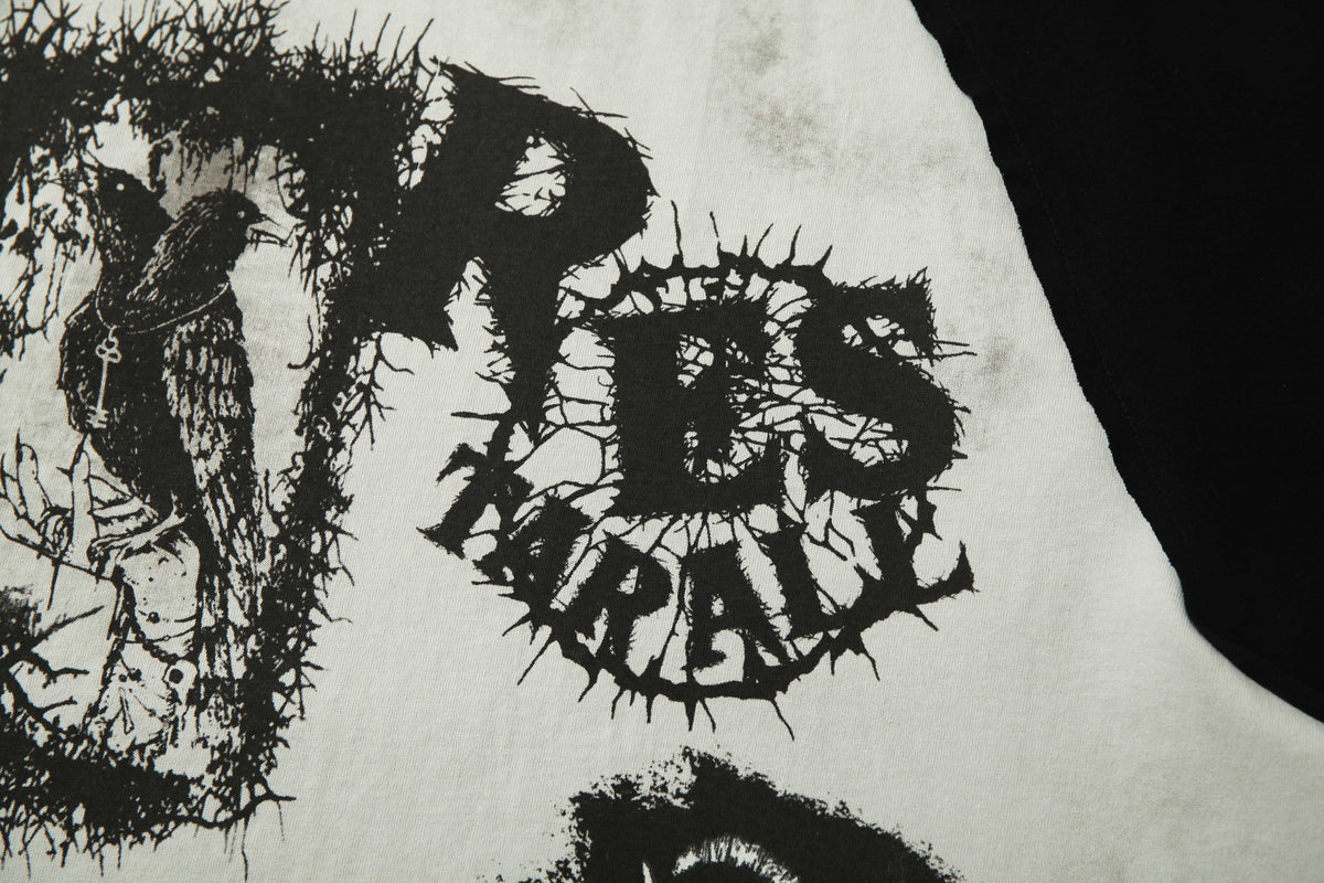RESTARALL | Crow and Thorn Collage T-Shirt - product detail
