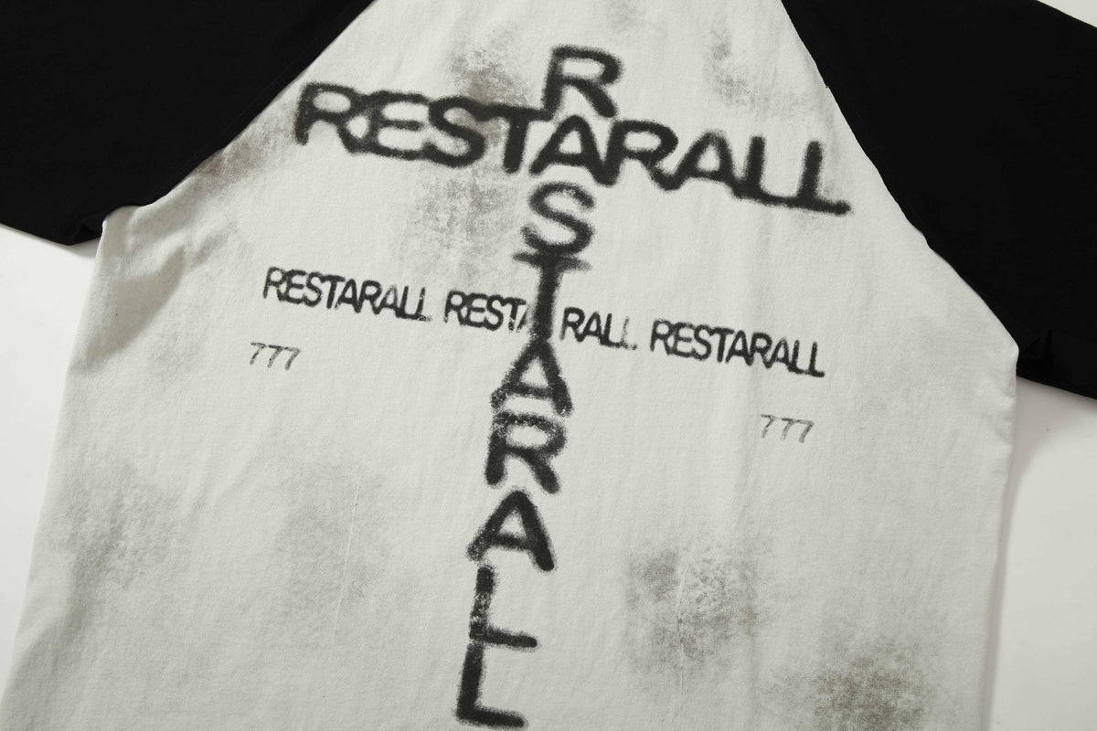 RESTARALL | Crow and Thorn Collage T-Shirt - product detail