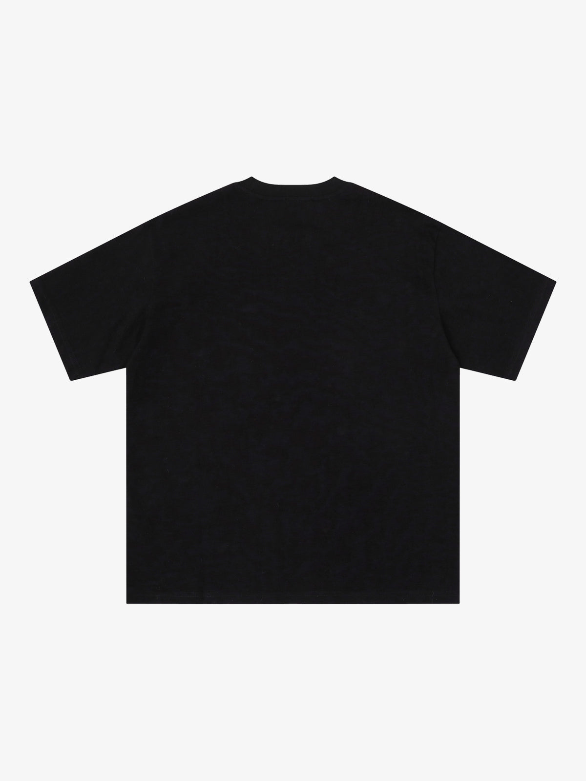 SAVAGE BASE | Not a Monster Portrait T-Shirt in Black - back view