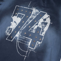 SPECTRA VISION | Studded 74 Collage T-Shirt - product detail