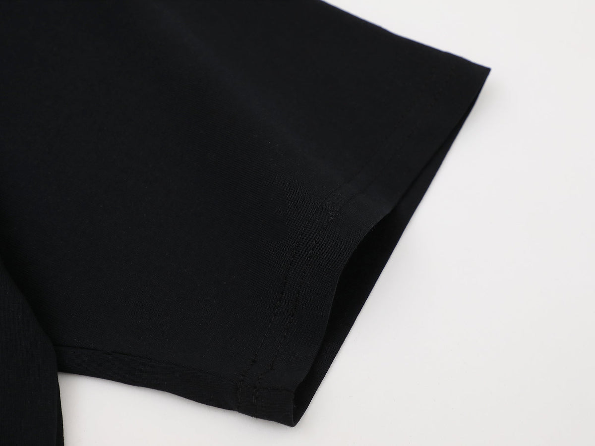 SAVAGE BASE | Star and Inverted Text T-Shirt - product detail