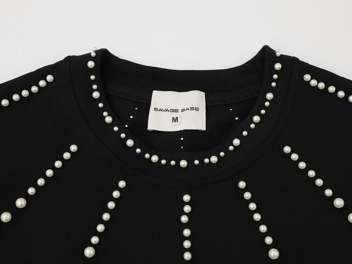 SAVAGE BASE | Radiating Bead T-Shirt - product detail